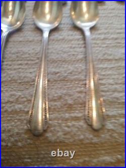 Vtg Rogers A1 Plus Silver Plate 75 Pc Set