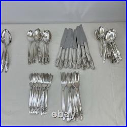 Vtg Rogers & Bro Reinforced Plate IS Exquisite Service 10+ with Serving Pieces