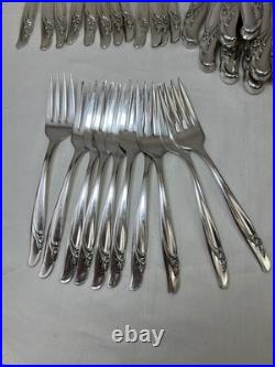 Vtg Rogers & Bro Reinforced Plate IS Exquisite Service 10+ with Serving Pieces