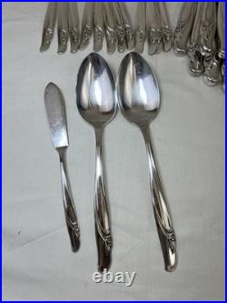 Vtg Rogers & Bro Reinforced Plate IS Exquisite Service 10+ with Serving Pieces