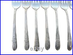 Vtg WM ROGERS Flatware Extra Plate TRIUMPH Silverplate (Lot of 54) Silverware Vtg WM ROGERS Flatware Extra Plate TRIUMPH Silverplate (Lot of 54) Silverware