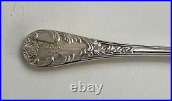 WB ROGERS 51 pc Golden Old Vienna Gold & Silver Plate Flatware with Case