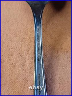 WMA Rogers A1 Plus Oneida Rosalie Lot Silver Plate 1938 Flatware Box Set 29 Pcs