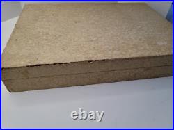 WMA Rogers A1 Plus Oneida Rosalie Lot Silver Plate 1938 Flatware Box Set 29 Pcs