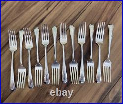 WM. ROGERS & SON La France, Silverplate 1920 Silverware 72 pieces