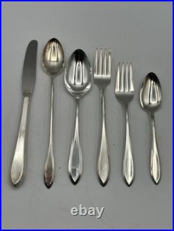 WM Rogers AA Lufberry 1915 IS Silver Plate 114 Piece Flatware Service For 16