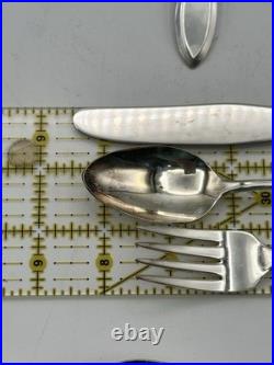 WM Rogers AA Lufberry 1915 IS Silver Plate 114 Piece Flatware Service For 16