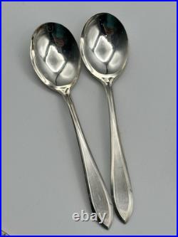 WM Rogers AA Lufberry 1915 IS Silver Plate 114 Piece Flatware Service For 16