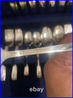 WM Rogers IS Reinforced Silver Plate Starlight Silverware Flatware