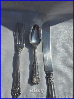 WM Rogers International Silver Plate 18 Piece Flatware Set. Eagle Brand 1904 WM Rogers International Silver Plate 18 Piece Flatware Set. Eagle Brand 1904