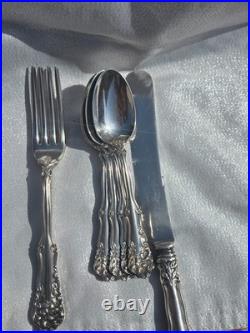 WM Rogers International Silver Plate 18 Piece Flatware Set. Eagle Brand 1904 WM Rogers International Silver Plate 18 Piece Flatware Set. Eagle Brand 1904