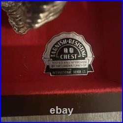 WM. Rogers Mfg. Co. Silver Plated Flatware Grand Elegance 104 Pcs Original Box