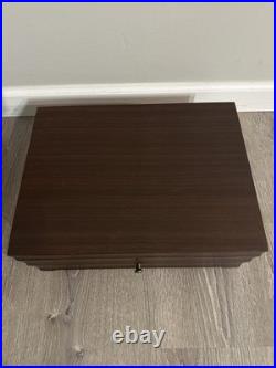 WM. Rogers Mfg. Co. Silver Plated Flatware Grand Elegance 104 Pcs Original Box