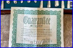 WM Rogers Mfg. Co. Silverware Silver Plate 51 Pc. Set EXCELLENT condition