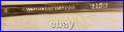 WM Rogers Original Rogers MFG CO Extra Plate Flatware Set Of 38 Pieces + Case