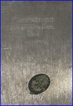 WM Rogers Silver Plate Heritage Serving Tray #9498/28.5X16.5