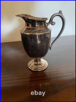 WM Rogers Silver Plate Vtg Coffee Tea Service 7 Piece Set