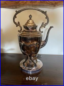 WM Rogers Silver Plate Vtg Coffee Tea Service 7 Piece Set WM Rogers Silver Plate Vtg Coffee Tea Service 7 Piece Set