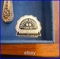 WM Rogers Silverplate Flatware Set For 8 Service 44 Pieces 1953 Jubilee