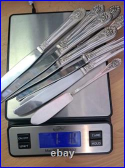 WM Rogers Silverplate Flatware Set For 8 Service 44 Pieces 1953 Jubilee WM Rogers Silverplate Flatware Set For 8 Service 44 Pieces 1953 Jubilee