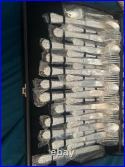 WM. Rogers & Son China Silver Plated 51 PCS NEW with Case