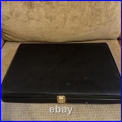 WM Rogers & Son Enchanted Rose Gold Plated Silverware Flatware 51 Piece