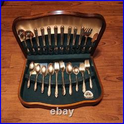 WM Rogers & Son Original Rogers Silverplate an I S Product Exquisite 53 pc