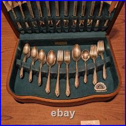 WM Rogers & Son Original Rogers Silverplate an I S Product Exquisite 53 pc