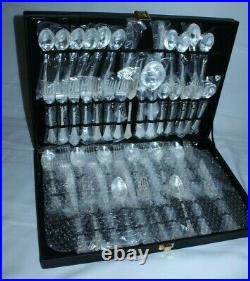 WM Rogers & Son Vintage Set Silverware Silver Plated 49 Pcs NEW