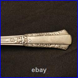 WM Rogers Treasure 84-Piece Silverplate Overlaid Flatware with Original Wood Case