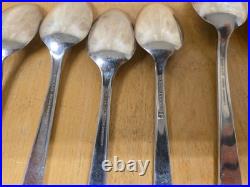 WM Rogers Tudor Plate Oneida Community Friendship/Medality Spoon Fork Flatware