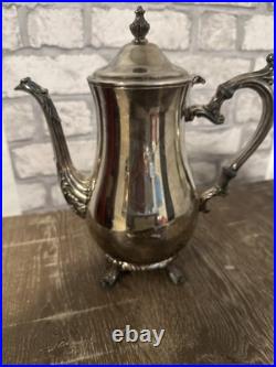 W M Rogers Silver-plated Tea Pot Vintage #800