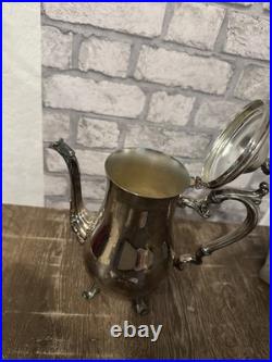 W M Rogers Silver-plated Tea Pot Vintage #800