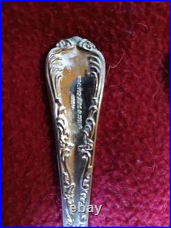 W. M. Rogers & Son ENCHANTED ROSE silverplated flatware silverware 47 piece