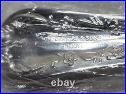 W. M. Rogers & Son ENCHANTED ROSE silverplated flatware/silverware- 63pcs W. M. Rogers & Son ENCHANTED ROSE silverplated flatware/silverware- 63pcs