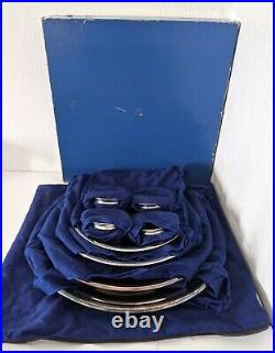 Westinghouse Micarta Serving Tray Set F. B. Rogers Silver Co Mid Century Modern