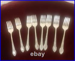 William A Rogers Silver Plate Oneida Rendezvous South Box Set See Description