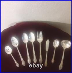 William A Rogers Silver Plate Oneida Rendezvous South Box Set See Description