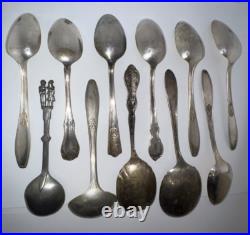 William Rogers International Silver / Silverplate Flatware Lot 125 pieces