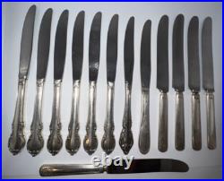 William Rogers International Silver / Silverplate Flatware Lot 125 pieces