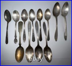 William Rogers International Silver / Silverplate Flatware Lot 125 pieces