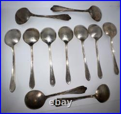 William Rogers International Silver / Silverplate Flatware Lot 125 pieces