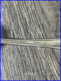 Wm A Rogers A1 Plus Oneida Ltd 1938 ROSALIE PATTERN 25 pc Silver Plate Flatware