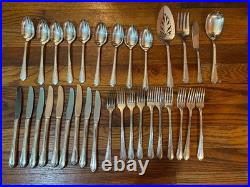 Wm A Rogers A1 Plus Oneida Ltd Silverware Set 66 Pieces- Antique