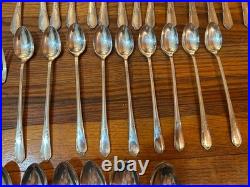 Wm A Rogers A1 Plus Oneida Ltd Silverware Set 66 Pieces- Antique