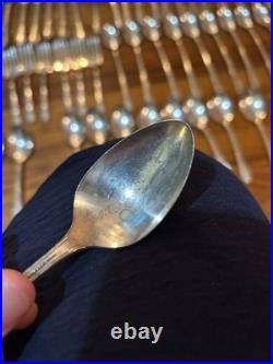 Wm A Rogers A1 Plus Oneida Ltd Silverware Set 66 Pieces- Antique