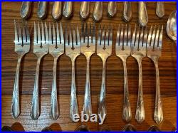 Wm A Rogers A1 Plus Oneida Ltd Silverware Set 66 Pieces- Antique