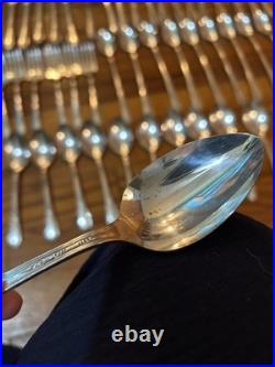 Wm A Rogers A1 Plus Oneida Ltd Silverware Set 66 Pieces- Antique