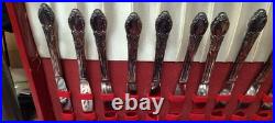 Wm A Rogers AA Oneida Silver Plate Park Lane Chatelaine Dowry Flatware 77 pc Wm A Rogers AA Oneida Silver Plate Park Lane Chatelaine Dowry Flatware 77 pc