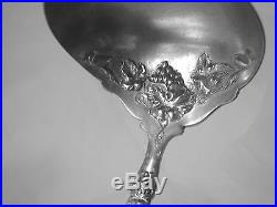 Wm. A. Rogers La Vigne Art Nouveau Soup Ladle10.5silverplate1881 A1 Grapes